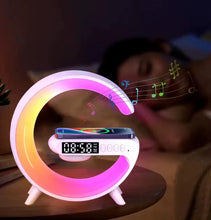 Cargar imagen en el visor de la galería, Minimáquina de sonido con luz inteligente Bluetooth en forma de G 
