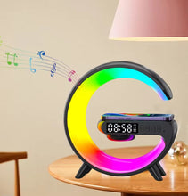 Cargar imagen en el visor de la galería, Minimáquina de sonido con luz inteligente Bluetooth en forma de G 
