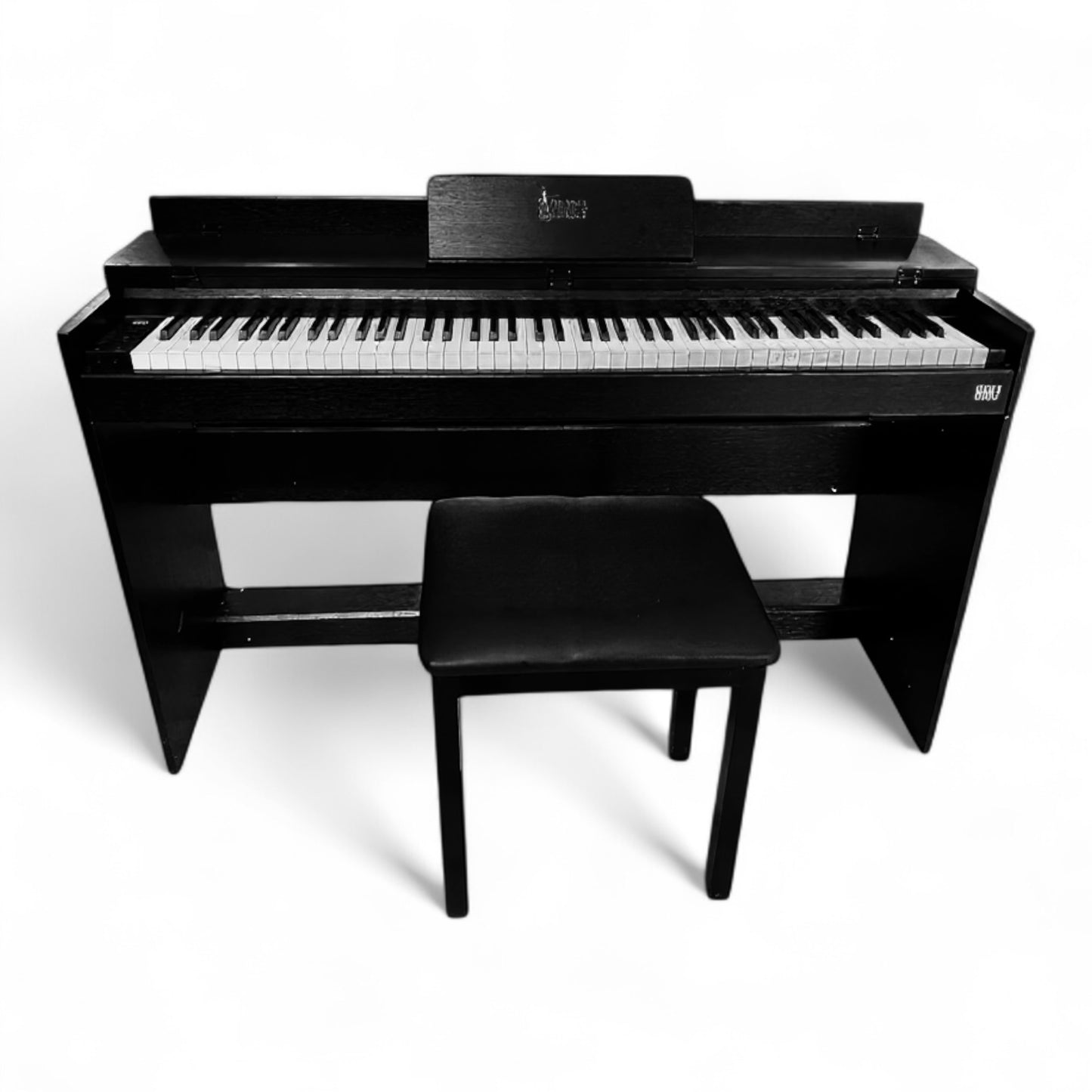 Digital Piano with Matching Stool – Full Weighted Keys & 3 Pedals (DP-8803 Series)
