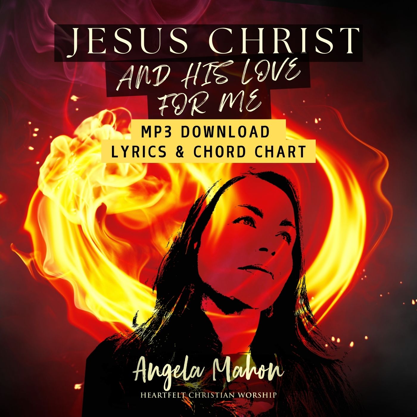 MP3 and Chord Chart Digital Download featuring "Jesus Christ And His Love For Me" with Lyrics.