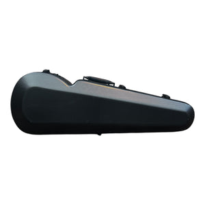 Kyliesman viola contour case in black stripe and check finishes
