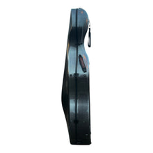 Charger l&#39;image dans la galerie, Lightweight Kyliesman cello hard case with wheels in maroon, black, and white finishes

