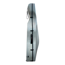 Charger l&#39;image dans la galerie, Lightweight Kyliesman cello hard case with wheels in maroon, black, and white finishes


