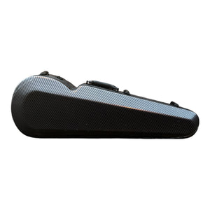 Kyliesman viola contour case in black stripe and check finishes
