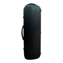 Load image into Gallery viewer, Polycarbonate oblong violin case in black finishes

