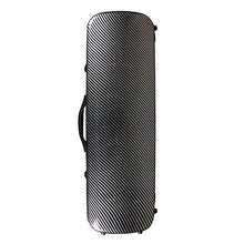 Load image into Gallery viewer, Polycarbonate oblong violin case in black finishes

