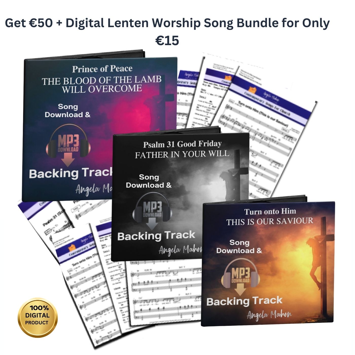 Digital worship music collection for Lent and Good Friday


