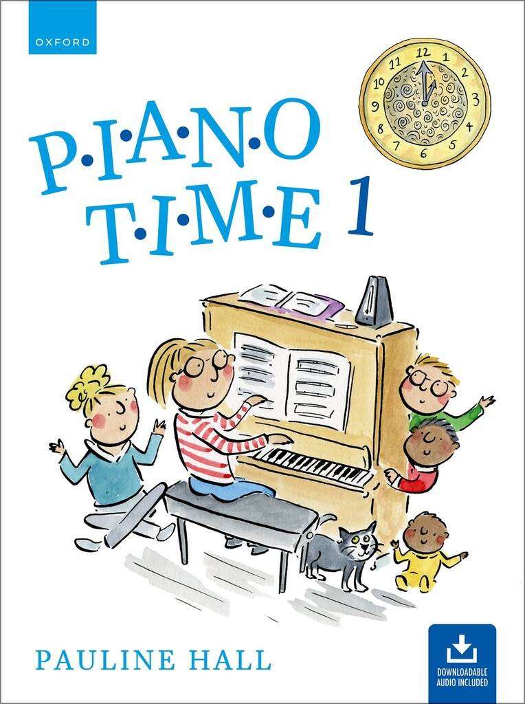 Beginner Piano Tutor Book with Colourful Illustrations

