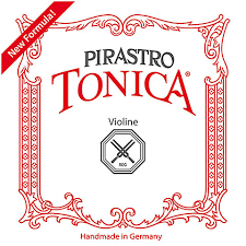 Medium tension Tonica strings for balanced violin tone

