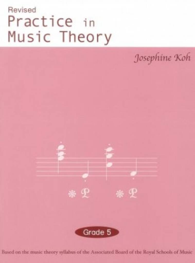 Josephine Koh music theory book Grade 5 interior pages

