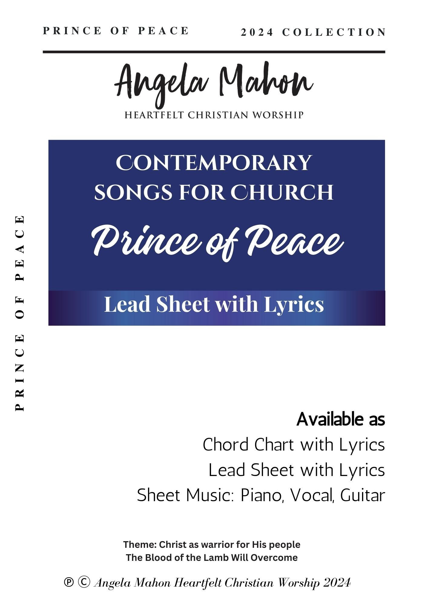 Psalm 31 Good Friday lead sheet booklet for choirs

