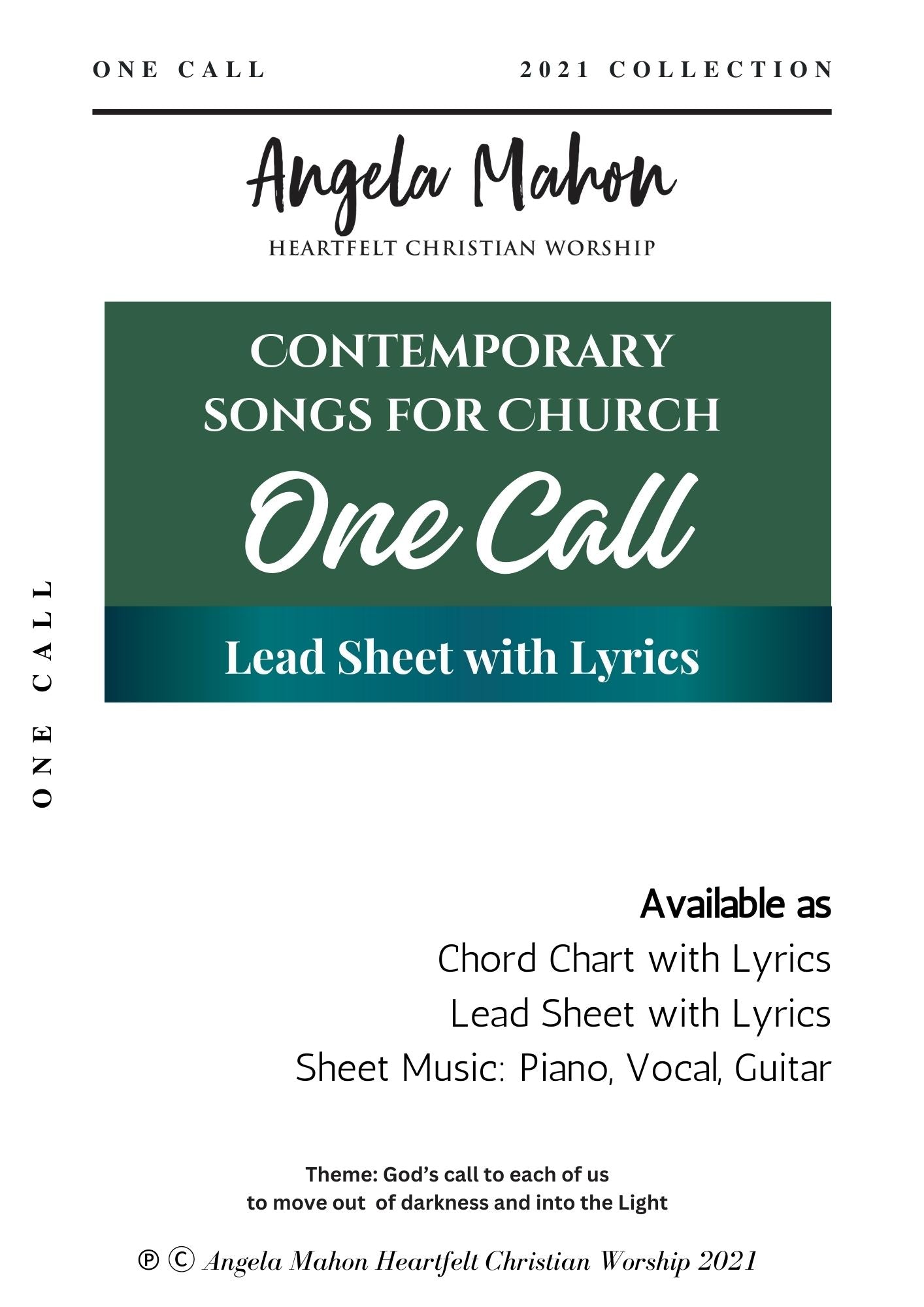 The Blessing lead sheet referencing Psalm 20 and Numbers 6

