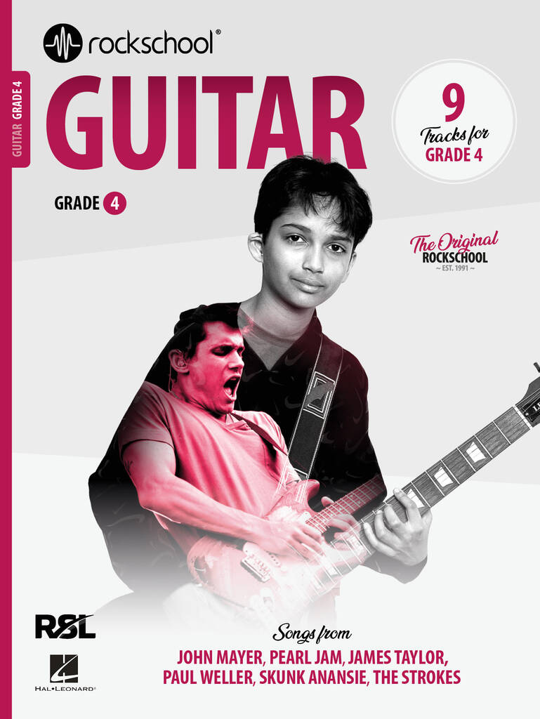 Grade 4 Electric Guitar Book 2024 Featuring Pop Rock Tracks

