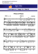 Load image into Gallery viewer, Angela Mahon Music - Prince of Peace - Physical Booklet of Sheet Music
