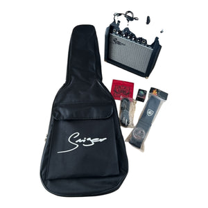 Smiger LG1M Electric Guitar – Complete Bundle (H‑S‑S)