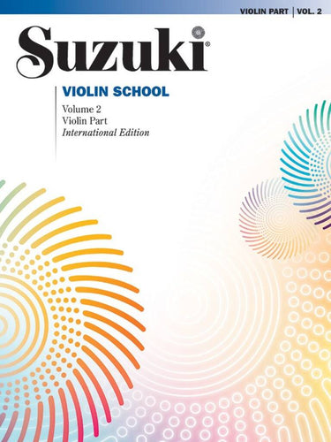 Cover of Suzuki Violin School Book 2 for Beginners

