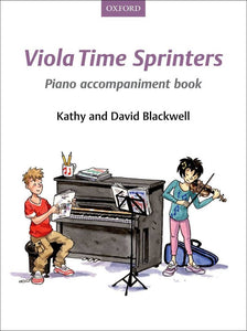 Viola Time Sprinters Piano Accompaniment Book cover
