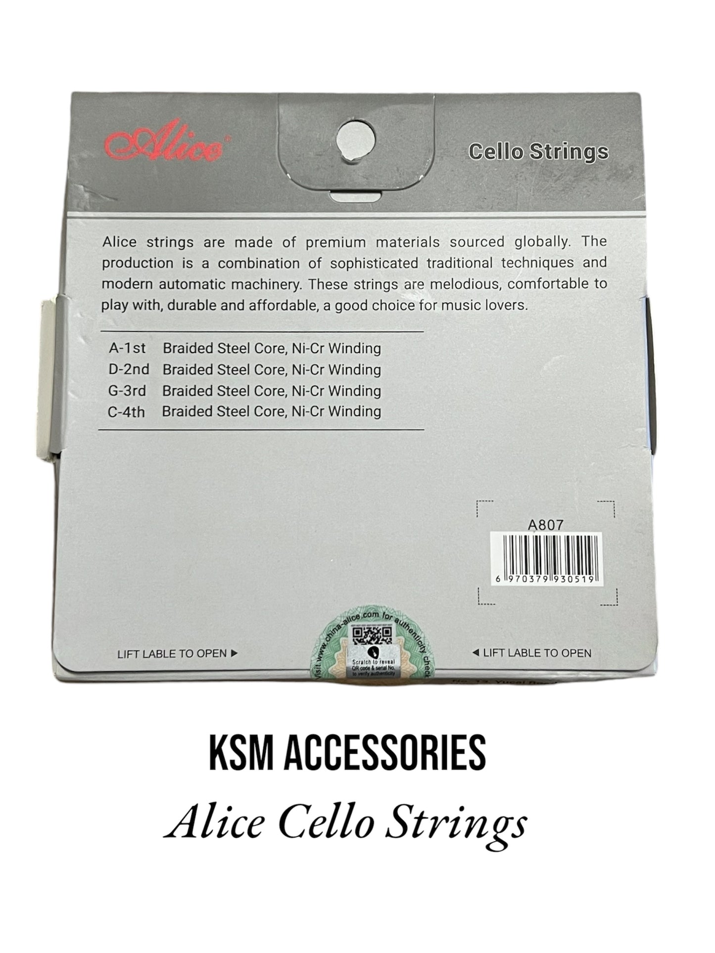 cello strings for young players


