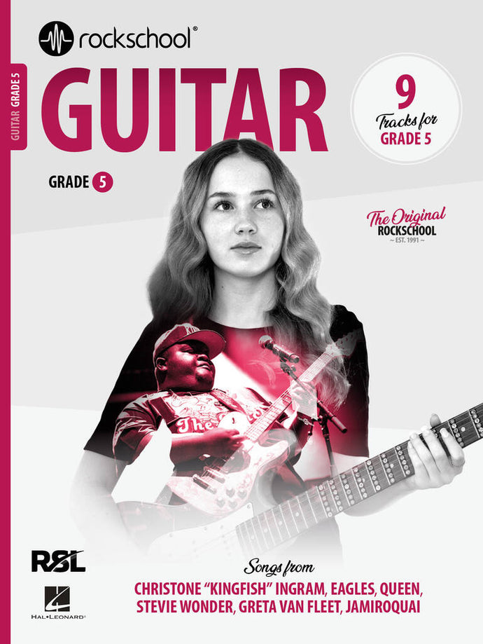 GUITARE ÉLECTRIQUE ROCKSCHOOL 5e ANNÉE (2024) 