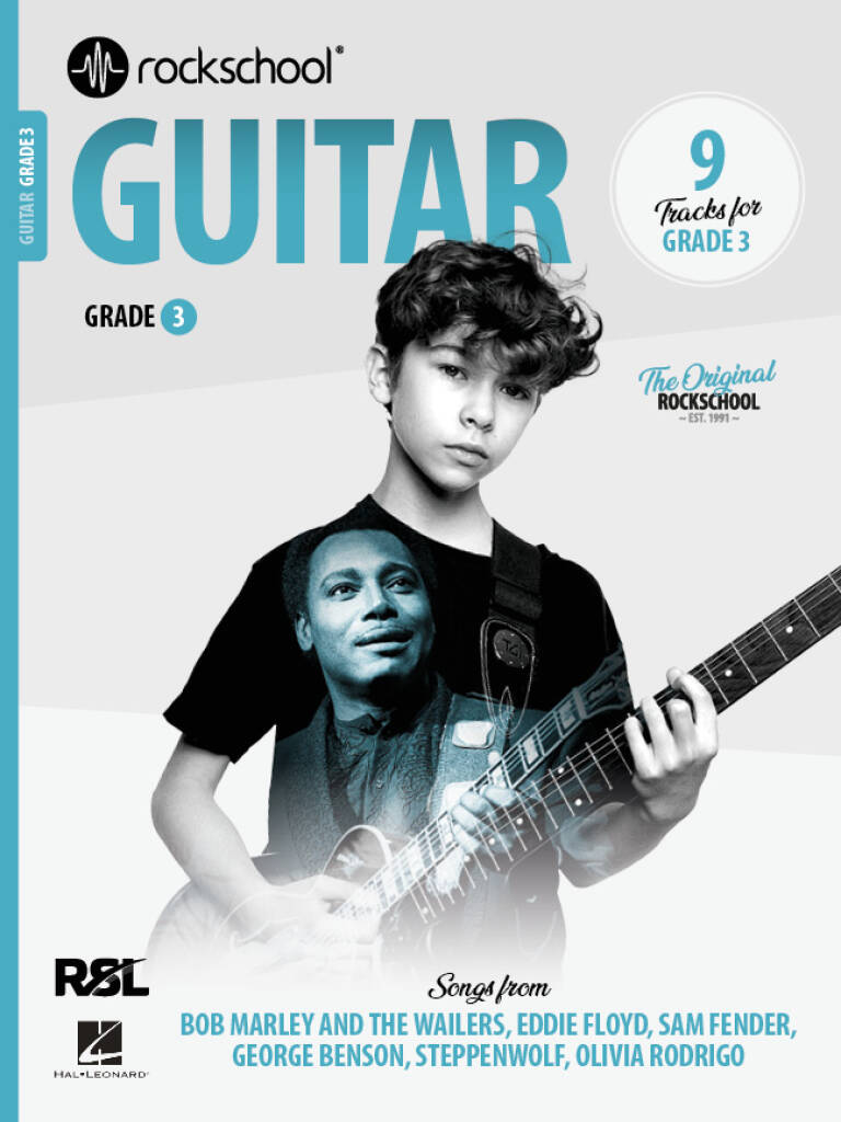 Rockschool Electric Guitar Grade 3 Book with 2024 Songlist