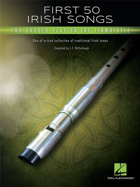 First 50 Irish Songs Book for Tinwhistle with Celtic Sheet Music