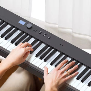 Konix digital keyboard 88 keys front view
