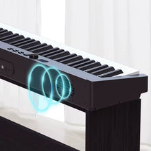 Load image into Gallery viewer, Side view of Konix keyboard on stand
stand
