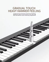 Load image into Gallery viewer, Konix digital keyboard 88 keys front view


