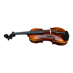Close-up of Kiltra Tartini violin fine craftsmanship
