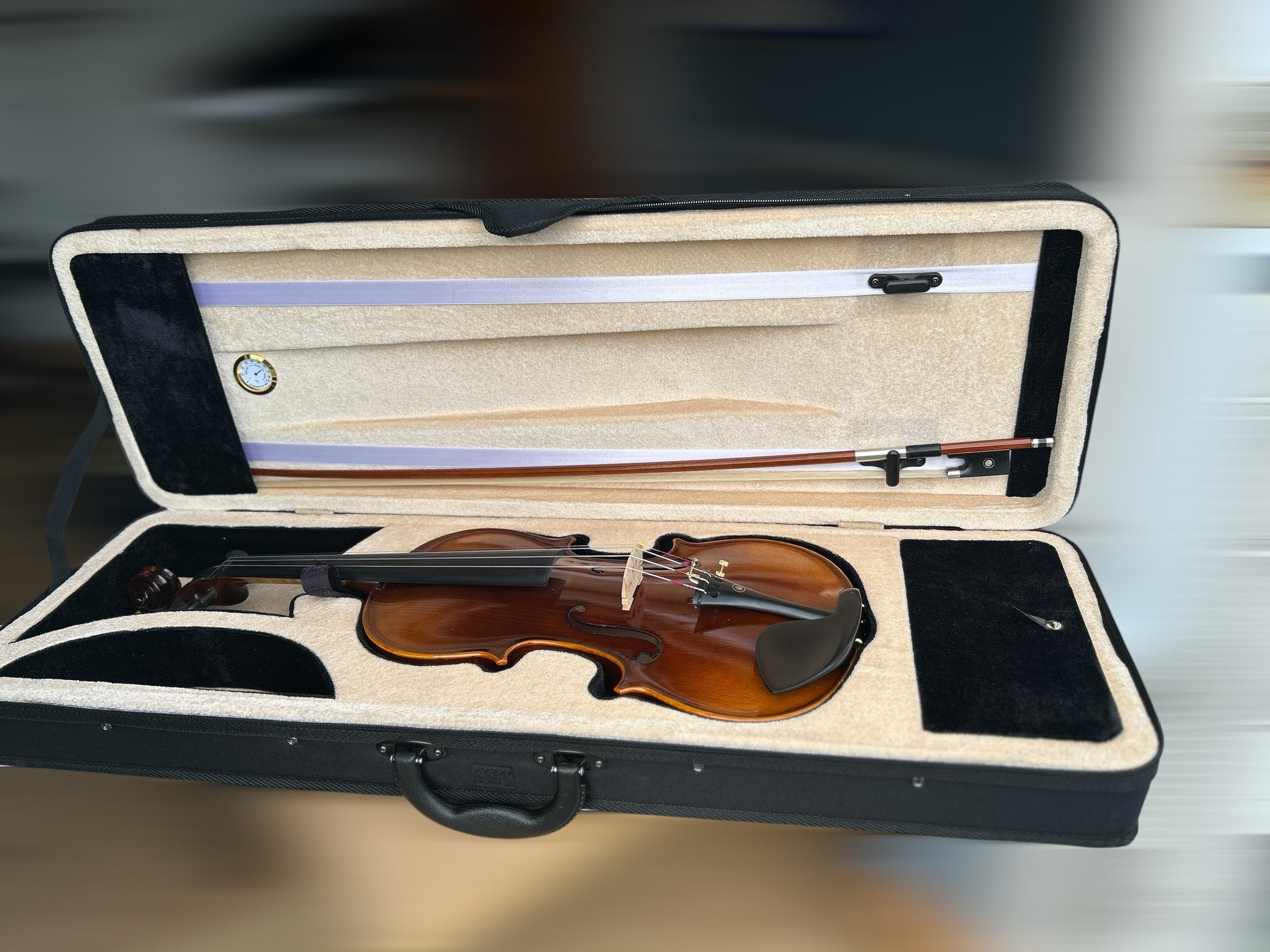 Kiltra Viotti violin with case and bow

