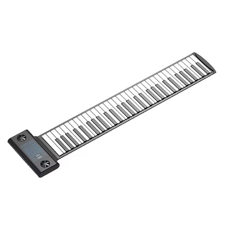 Konix 61-key roll-up piano flat view

