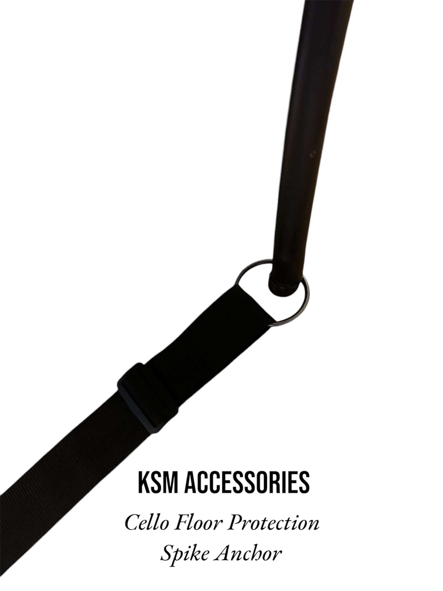 Foldable cello endpin pad for floor protection and stability


