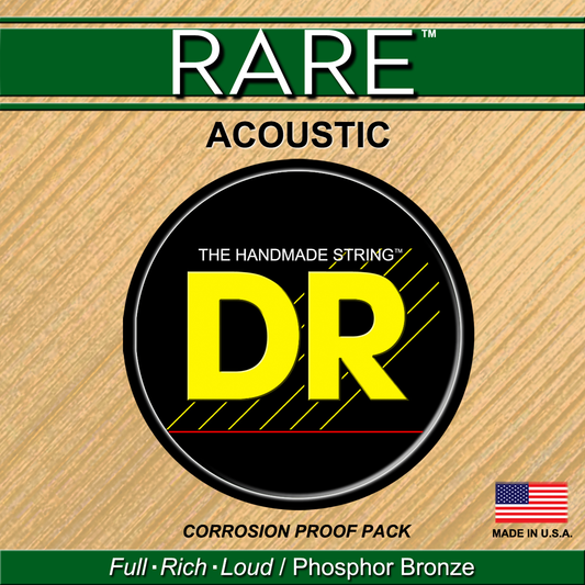 Guitar Strings- DR Strings Rare - Acoustic XL 10-48 - Kiltra Music Shop