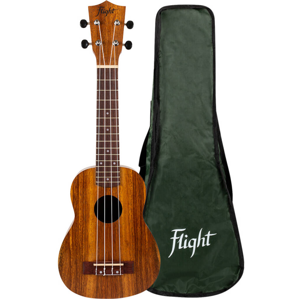 Flight - NUS200 Soprano Ukulele - Teak
