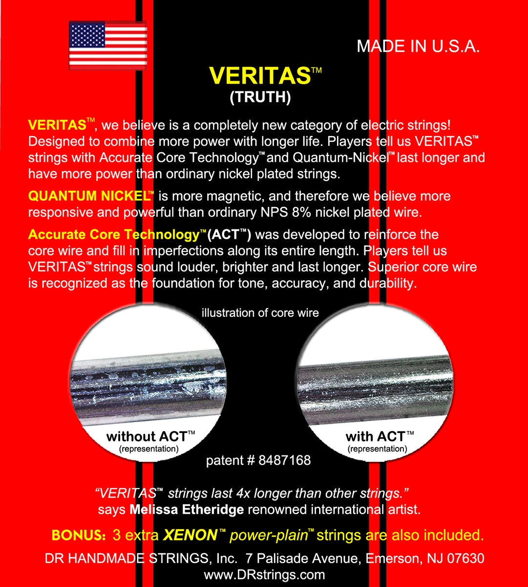 DR Strings Veritas - Electric LM 9-46 - Kiltra Music Shop