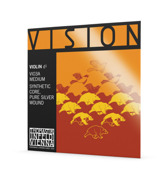 Thomastik Vision Violin D string VI03A Medium 4/4 (Single) - Kiltra Music Shop