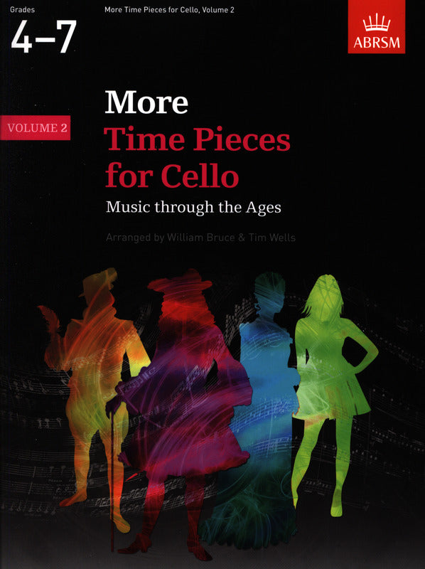Cello exam collection featuring historical repertoire styles

