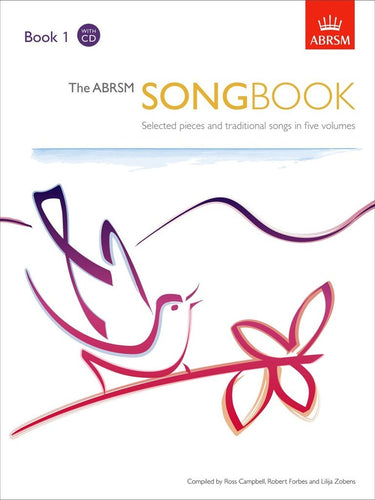 Vocal repertoire from ABRSM Songbook Book 1 for Grade 1

