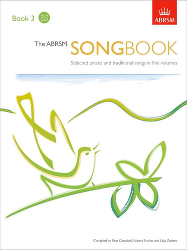 Vocal art songs with piano accompaniment ABRSM Book 3

