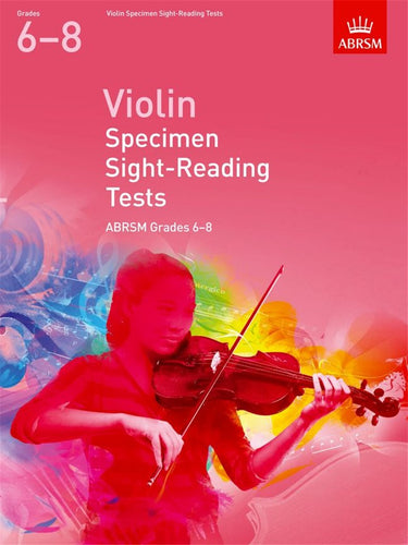 Violin Specimen Sight-Reading Tests Book for ABRSM Exam Prep


