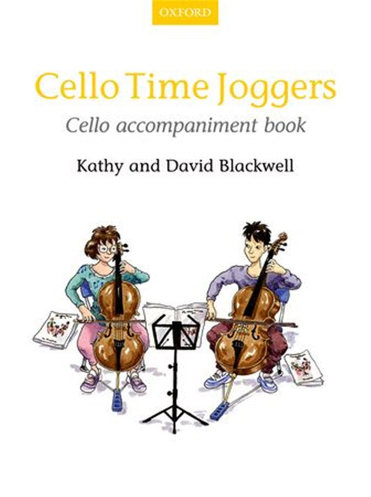 Duet piano book for Cello Time Joggers beginner pieces

