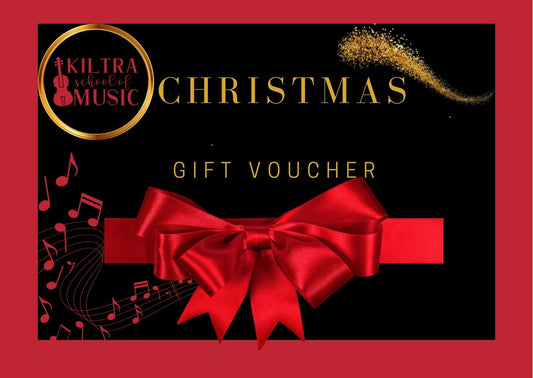 Digital voucher for music lessons and instruments

