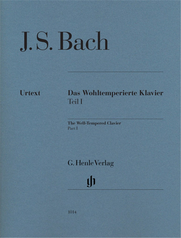 Bach Prelude and Fugue collection piano book softcover by G. Henle Verlag

