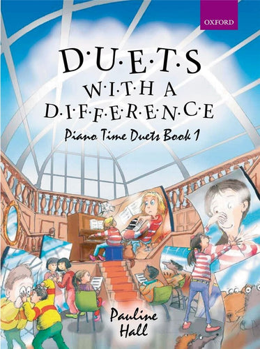 Sample duet pages from Duets with a Difference book

