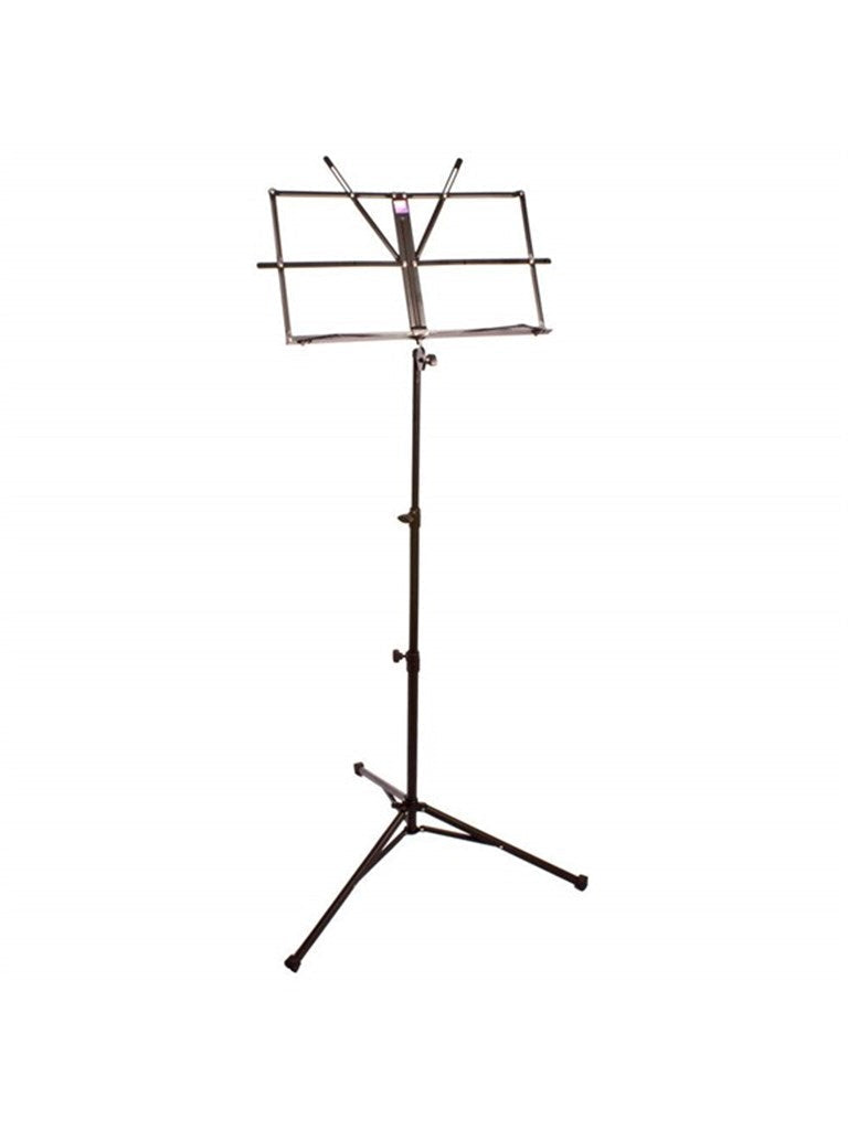 Portable folding music stand with carry bag


