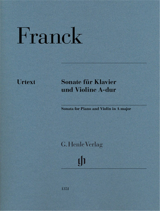 Romantic Violin Sonata by César Franck Edited by Peter Jost

