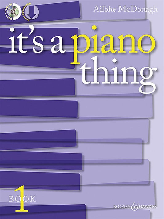 Beginner piano repertoire book with audio CD

