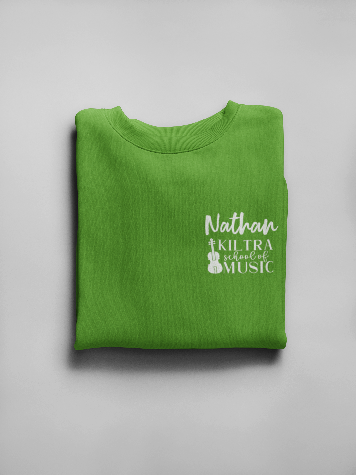 Relaxed-fit adult jumper for music practice

