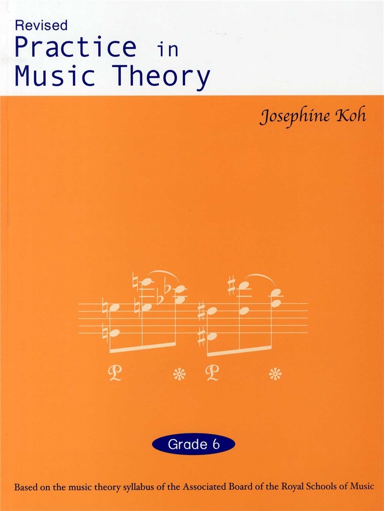 Music theory Grade 6 workbook on harmony and melodic composition

