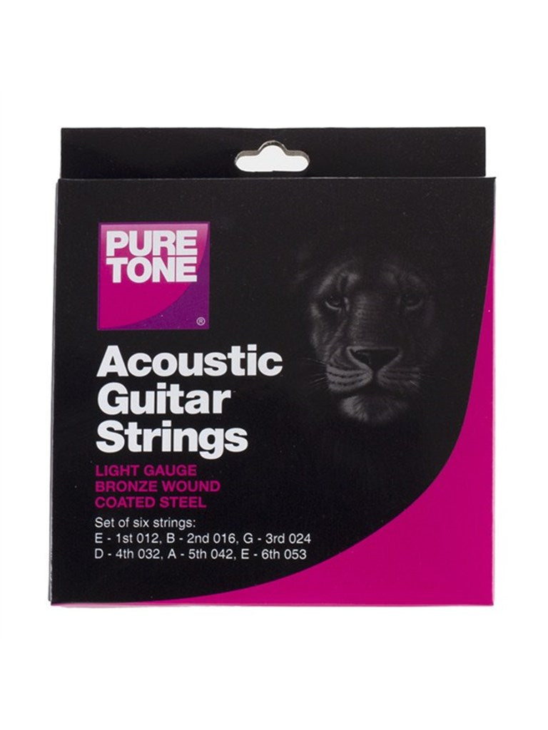 Set of acoustic guitar strings gauge 12 53



